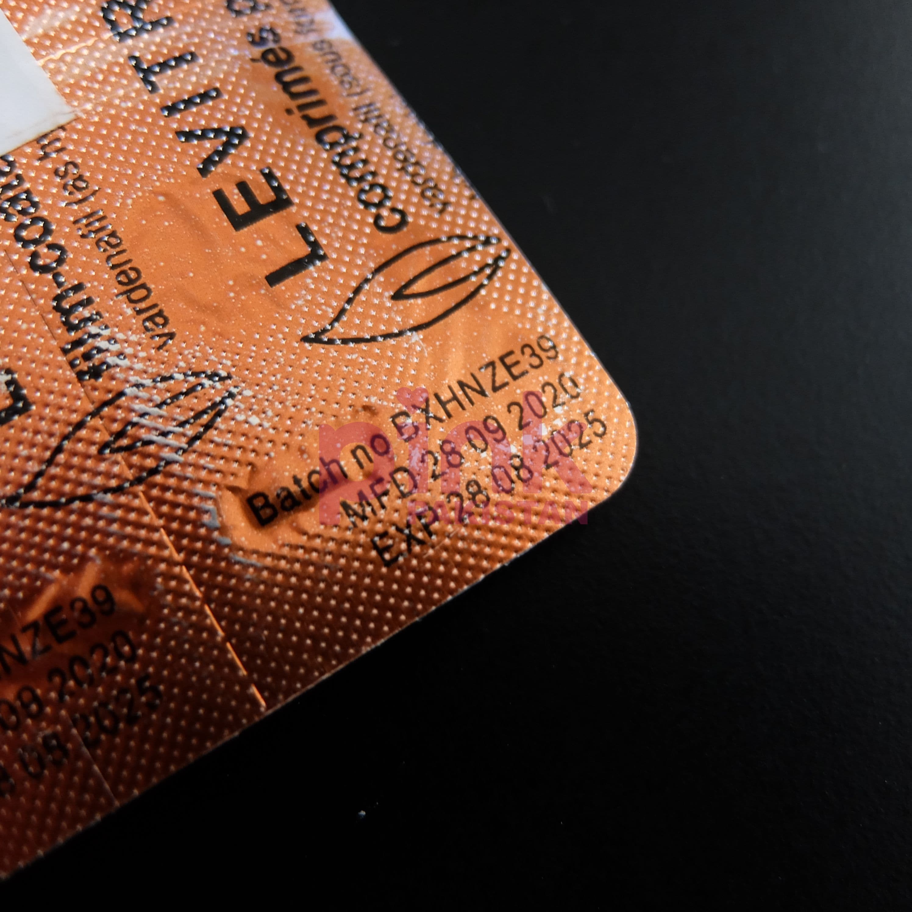 Levitra 20mg 4 tablet pack actual product picture 11
