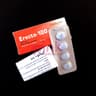 Erecto 100mg 4 tablet pack actual product picture 2