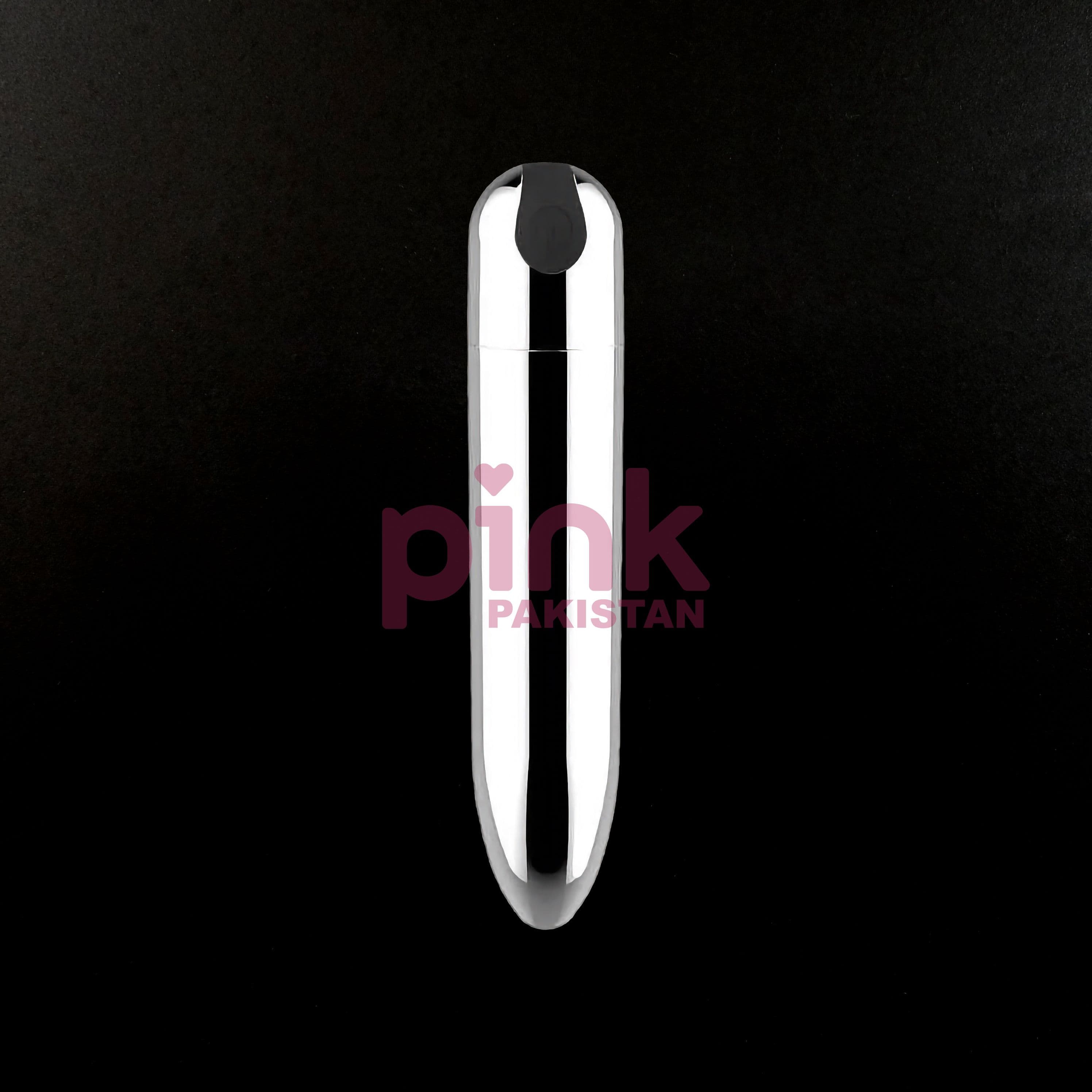 Bullet Vibrator (Silver) Vibrator & cable actual product picture 2