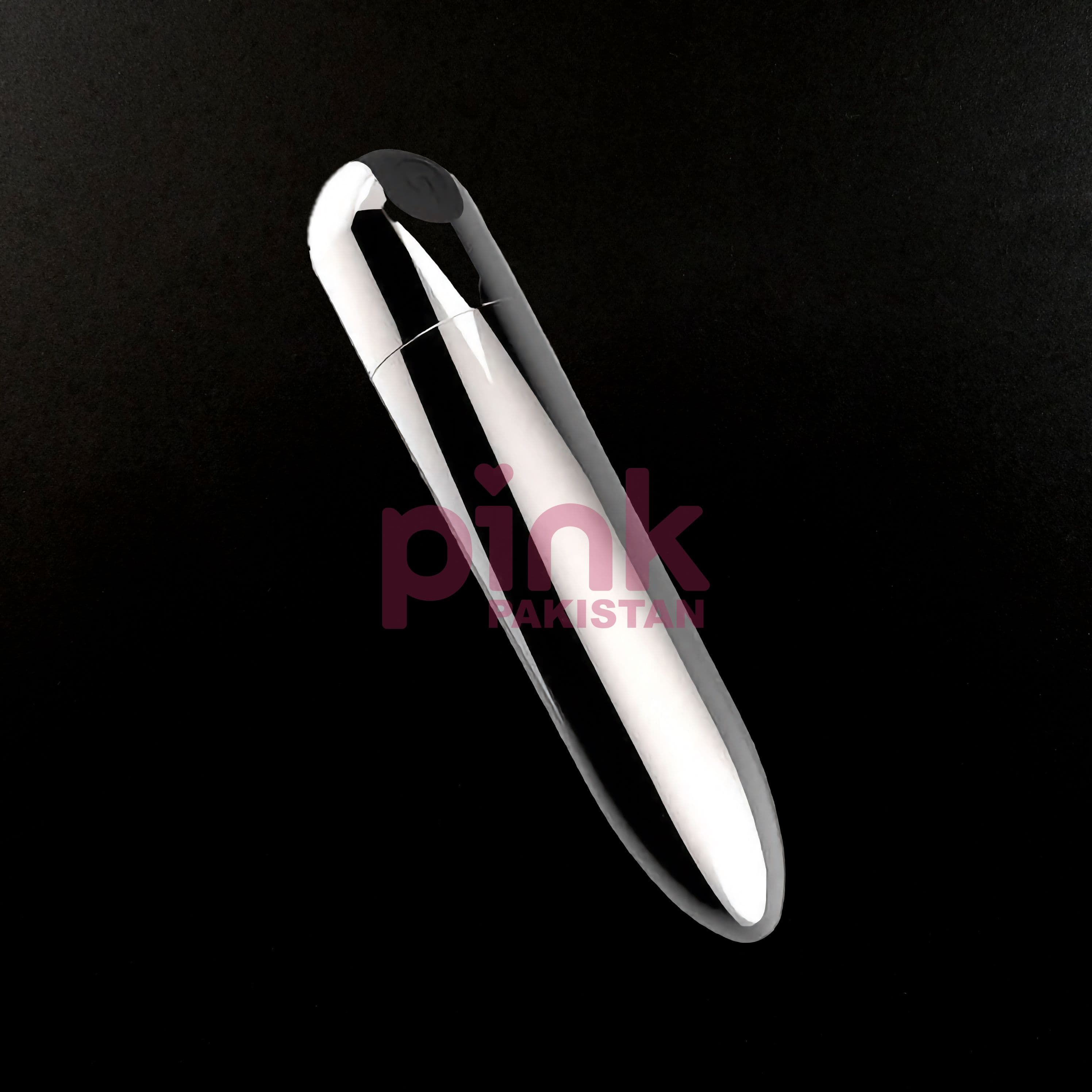 Bullet Vibrator (Silver) Vibrator & cable actual product picture 3