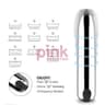 Bullet Vibrator (Silver) Vibrator & cable actual product picture 8