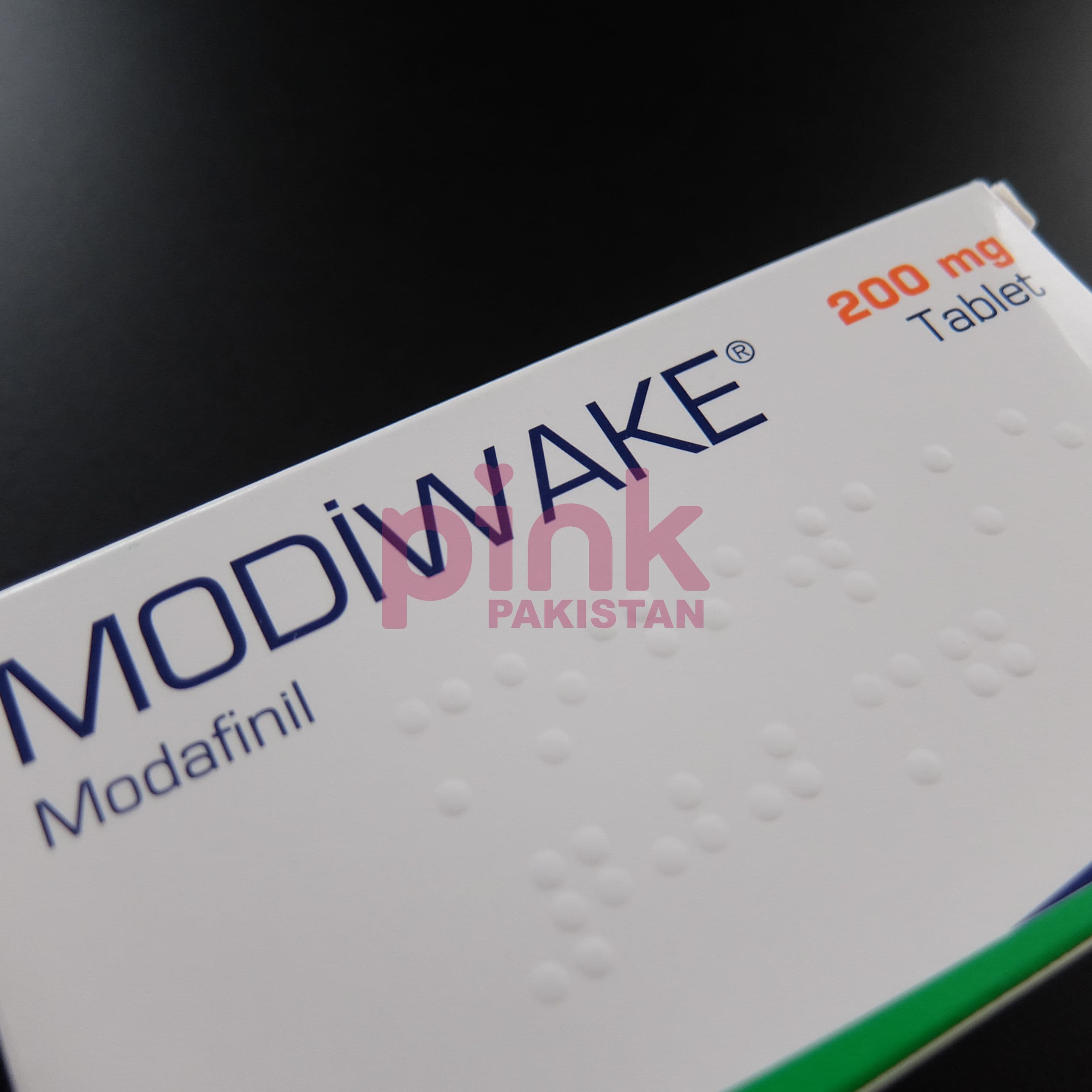 Modiwake 200mg 30 tablet pack actual product picture 3