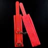 Hush Handcuffs (Red) 1 pair actual product picture 2