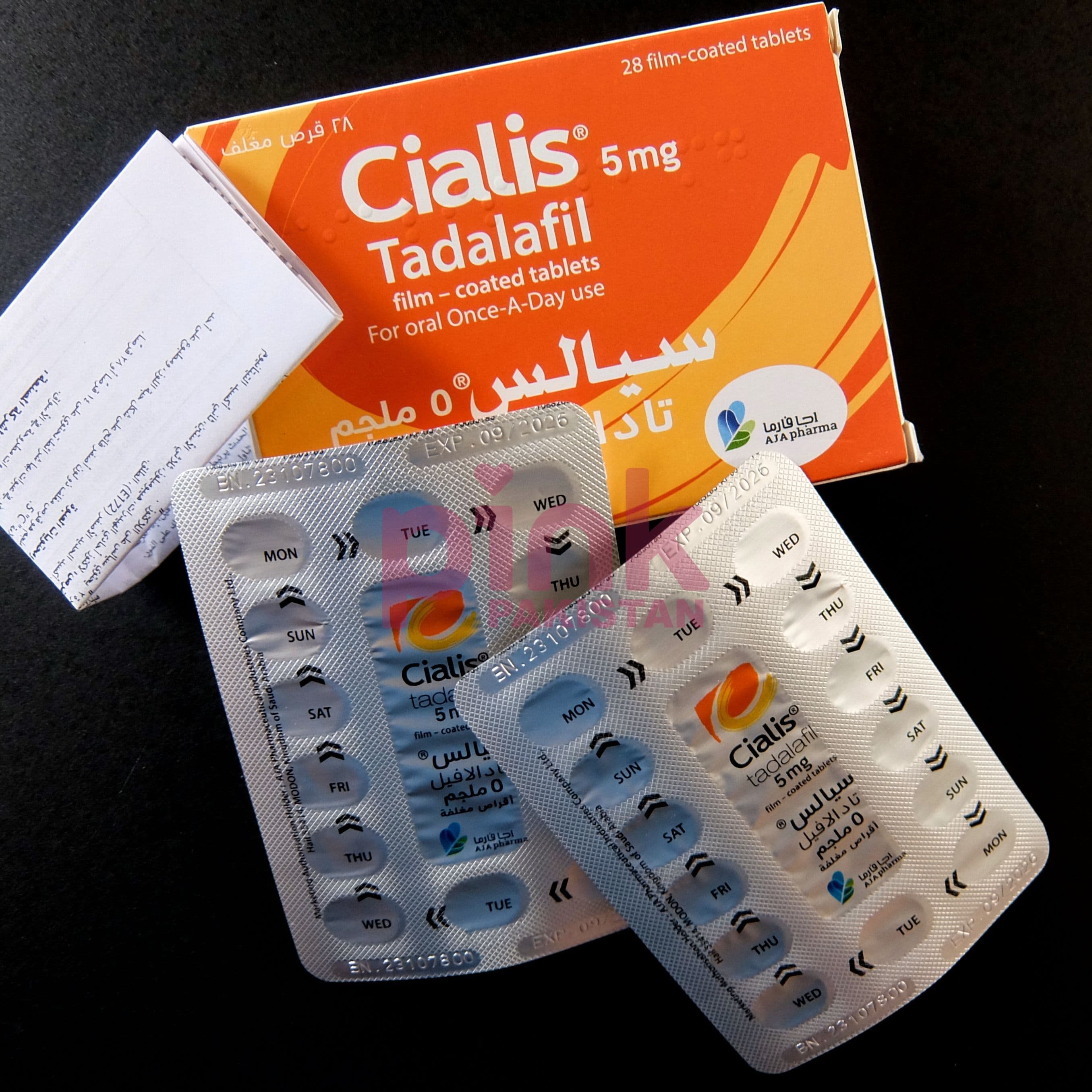 Cialis 5mg 28 tablet pack actual product picture 10