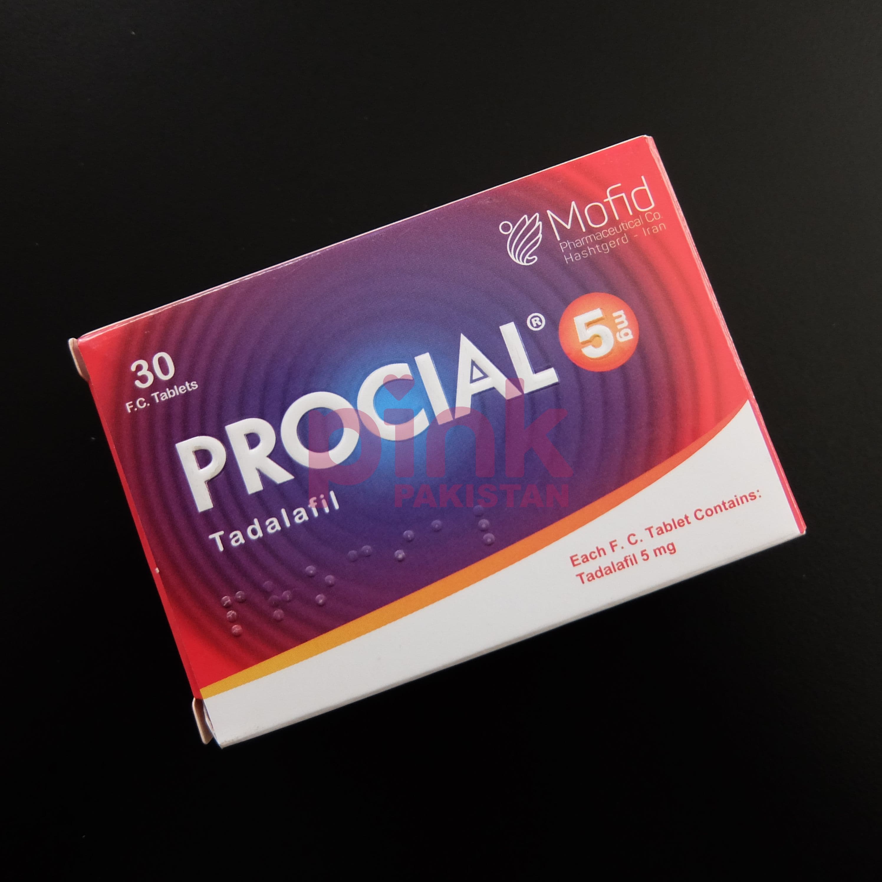 Procial 5mg product picture