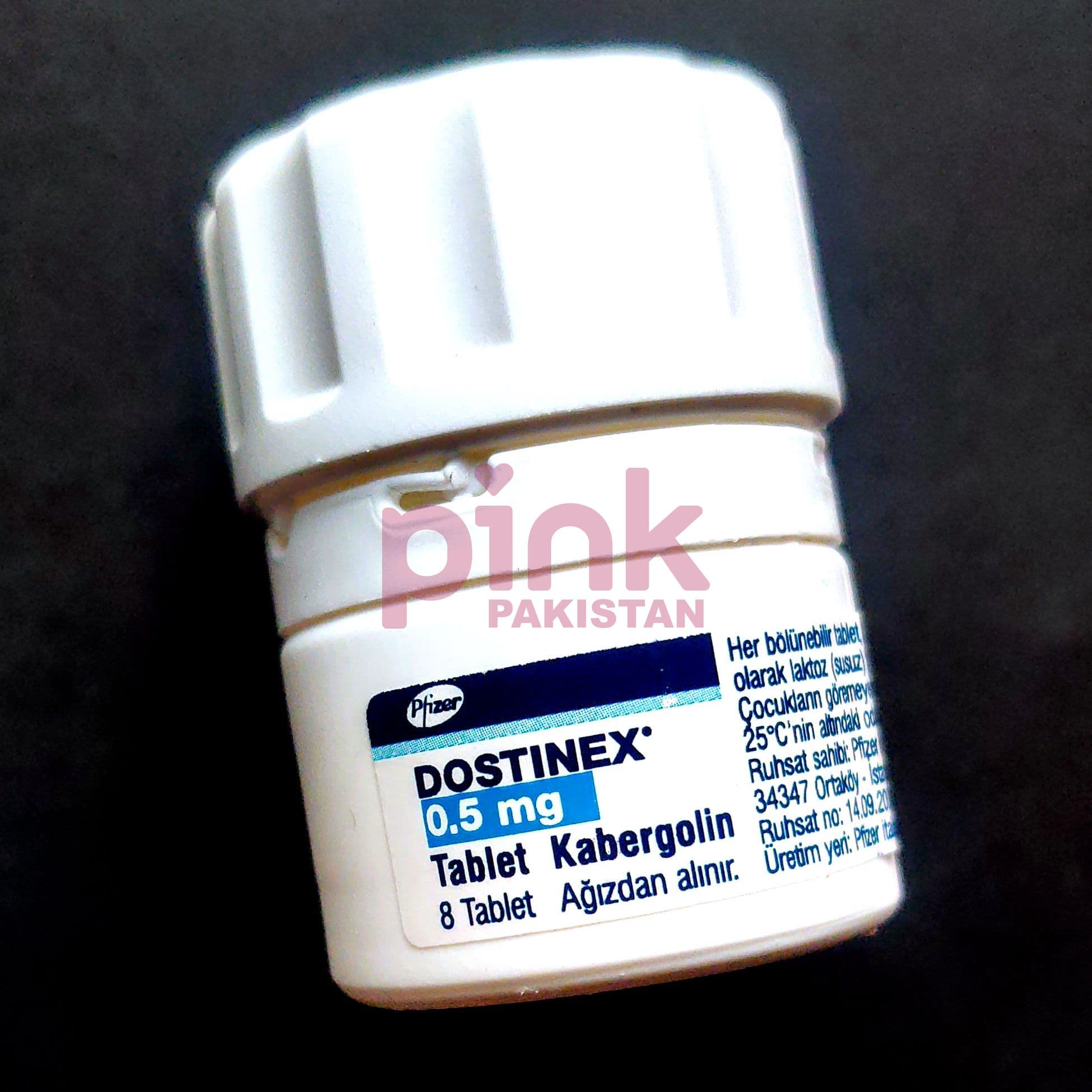 Dostinex 0.5mg 8 tablet pack actual product picture 4