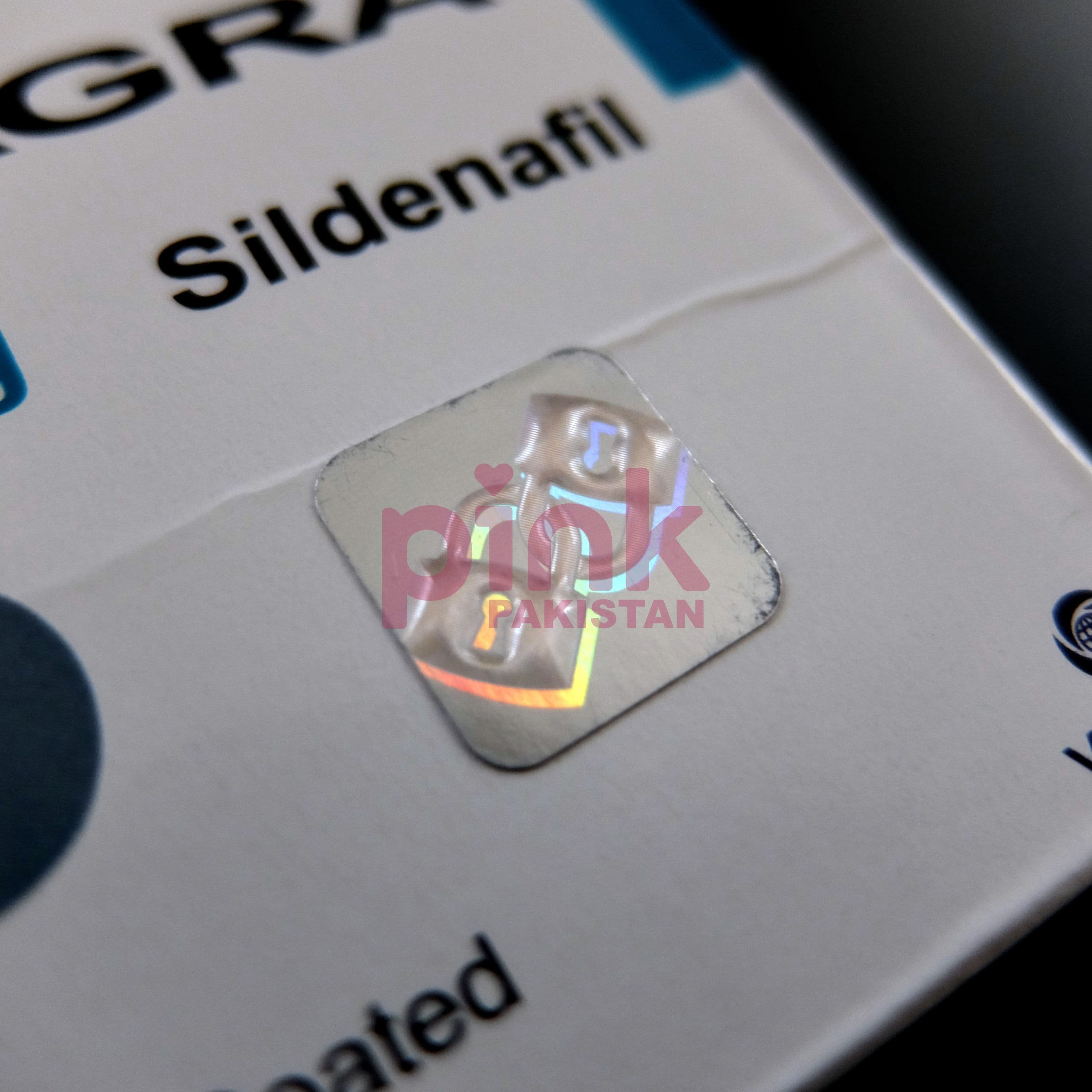 Viagra 100mg 4 tablet pack actual product picture 4