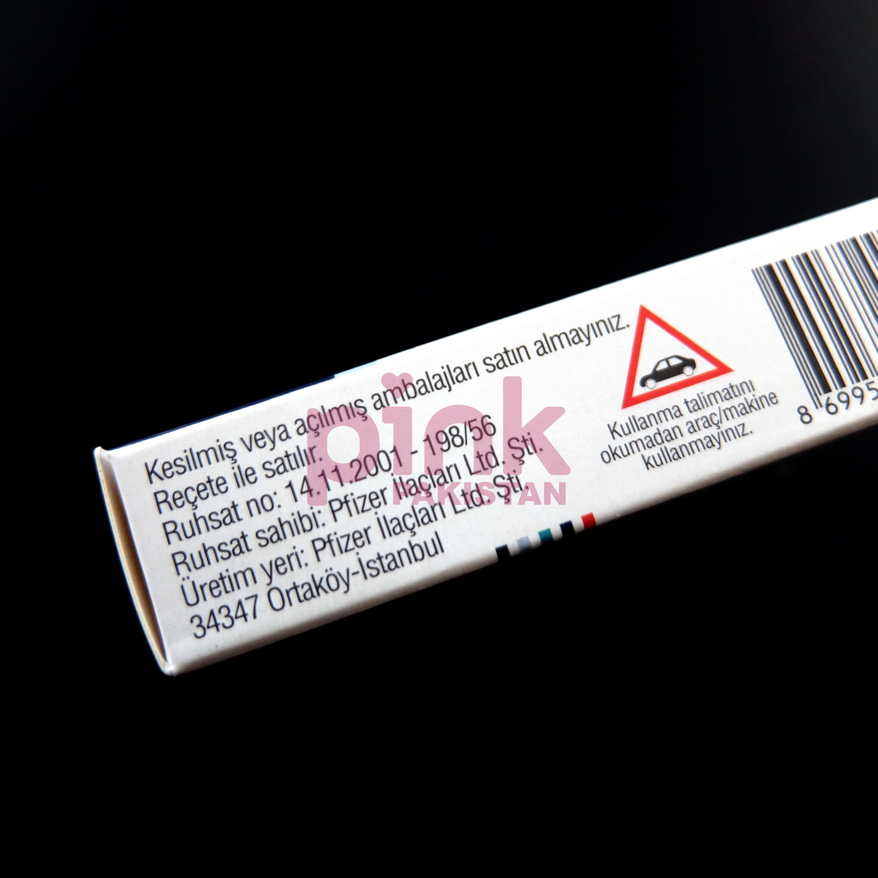 Viagra 100mg 4 tablet pack actual product picture 5