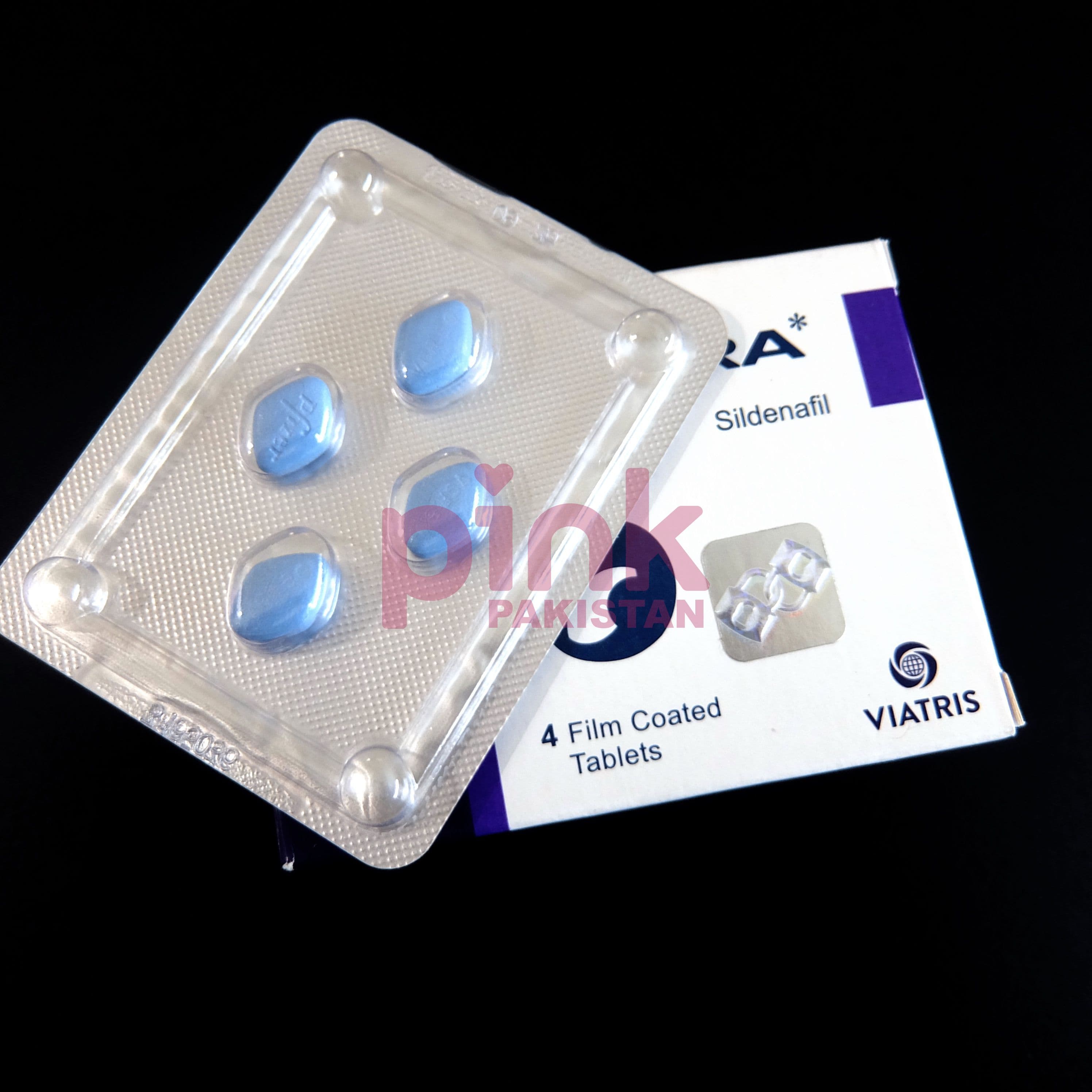 Viagra 50mg 4 tablet pack actual product picture 8