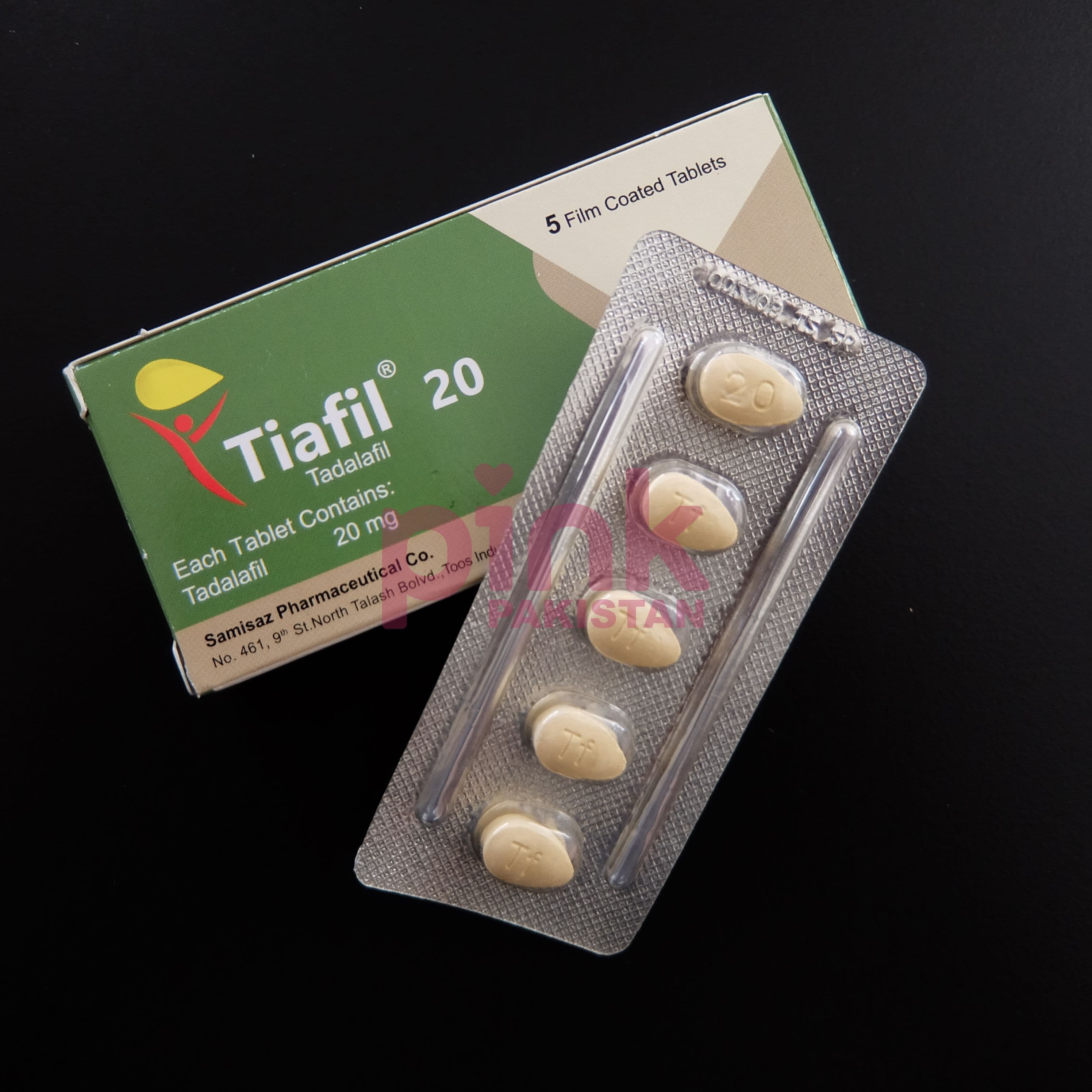 Tiafil 20mg product picture