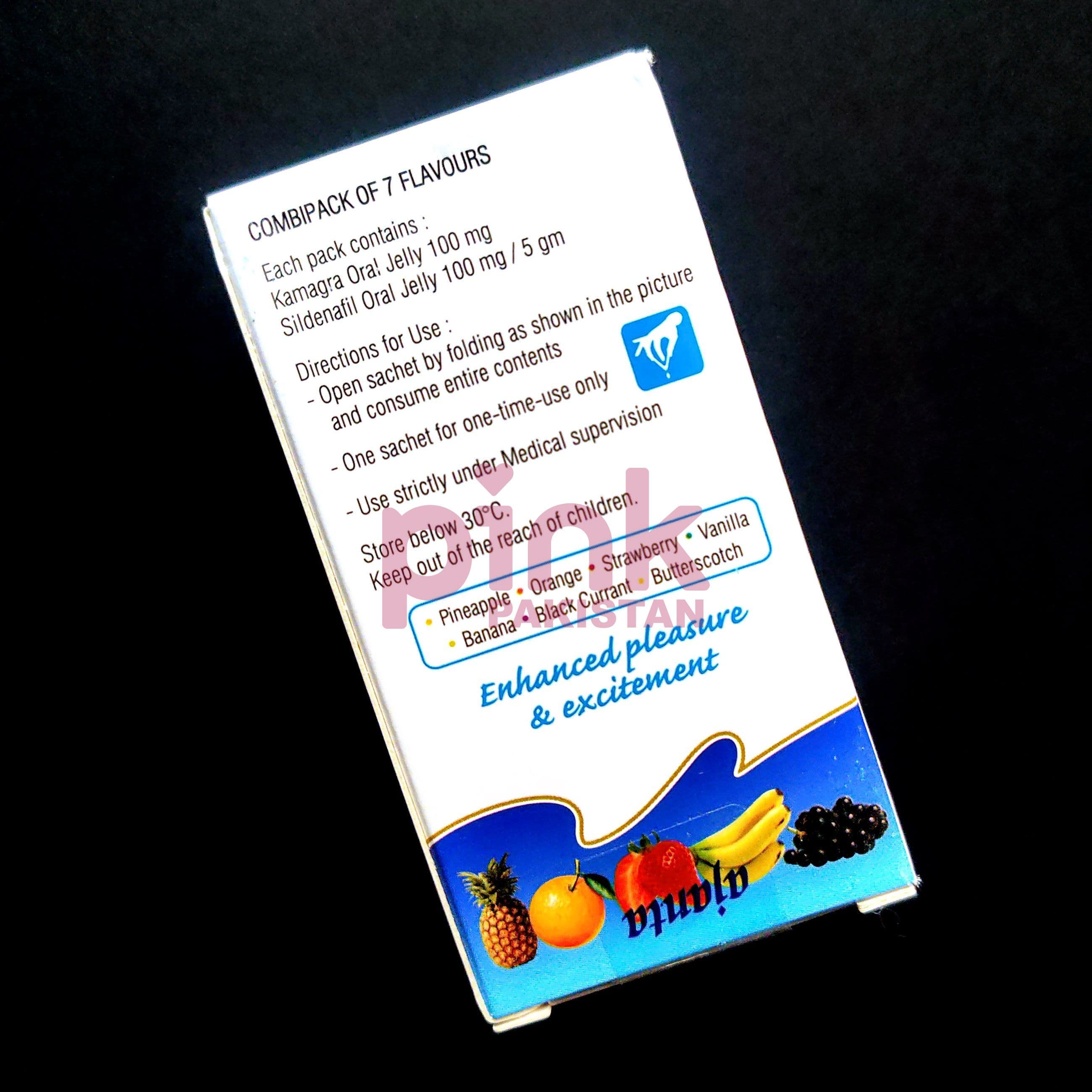 Kamagra Oral Jelly 100mg 7 sachet box actual product picture 4 Kamagra Oral Jelly 100mg 7 sachet box actual product picture 4