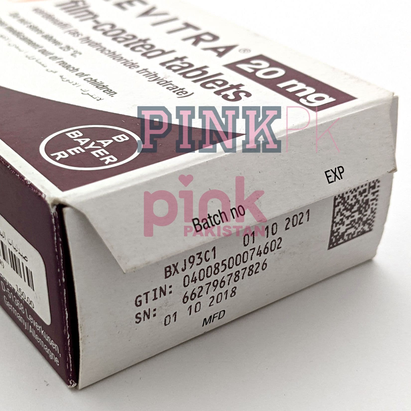 Levitra 20mg 4 tablet pack actual product picture 5 Levitra 20mg 4 tablet pack actual product picture 5