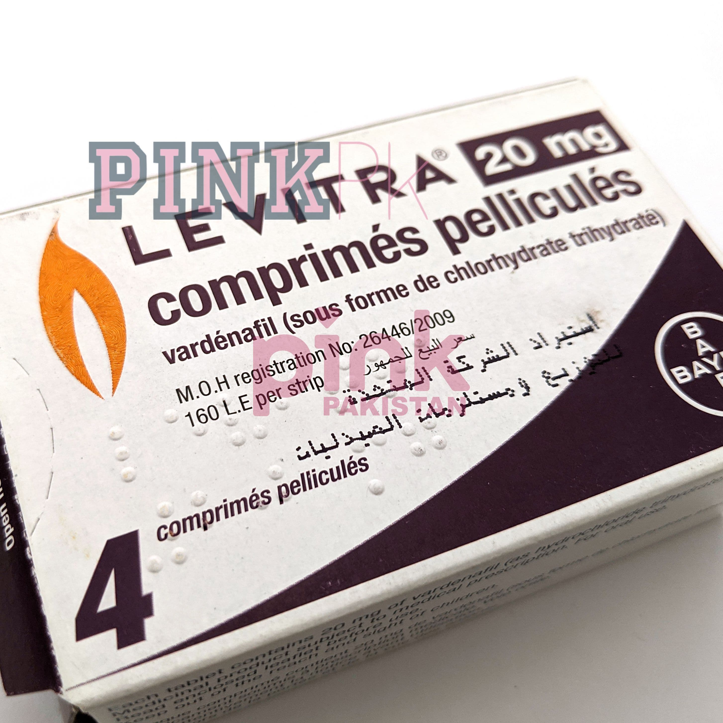 Levitra 20mg 4 tablet pack actual product picture 6 Levitra 20mg 4 tablet pack actual product picture 6