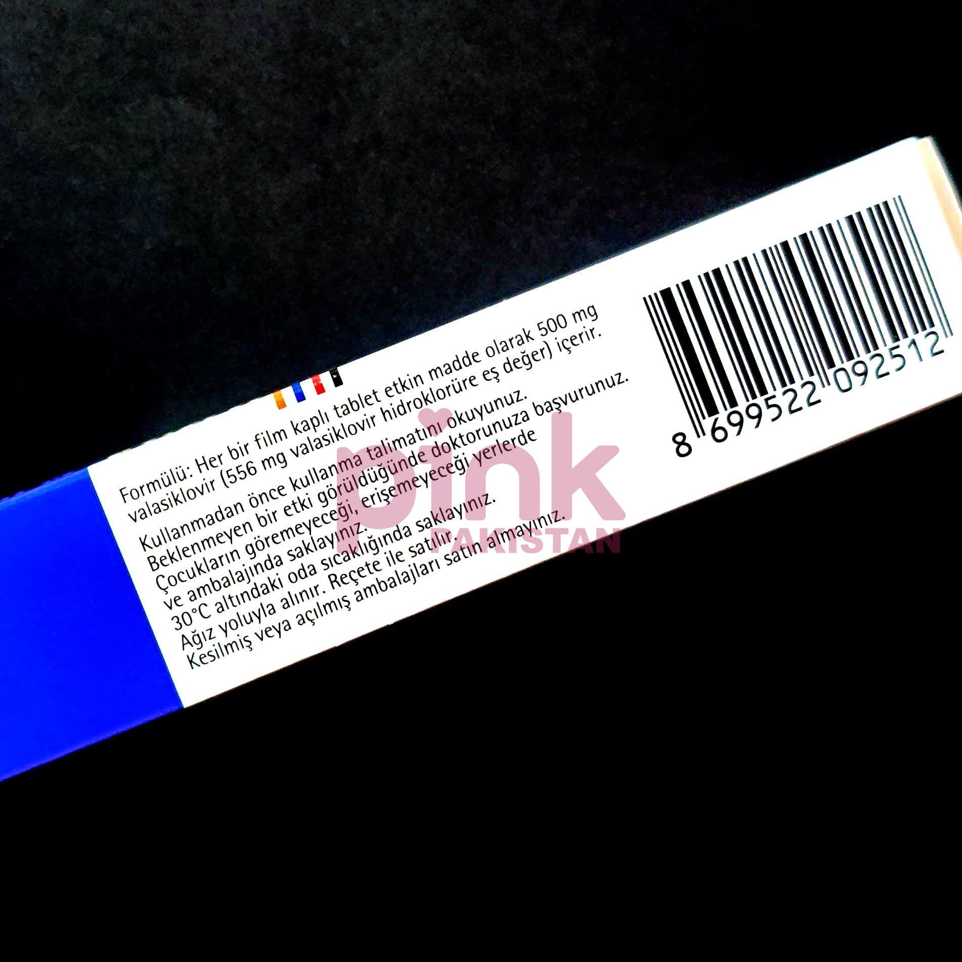 Valtrex 500mg 14 tablet strip actual product picture 5 Valtrex 500mg 14 tablet strip actual product picture 5