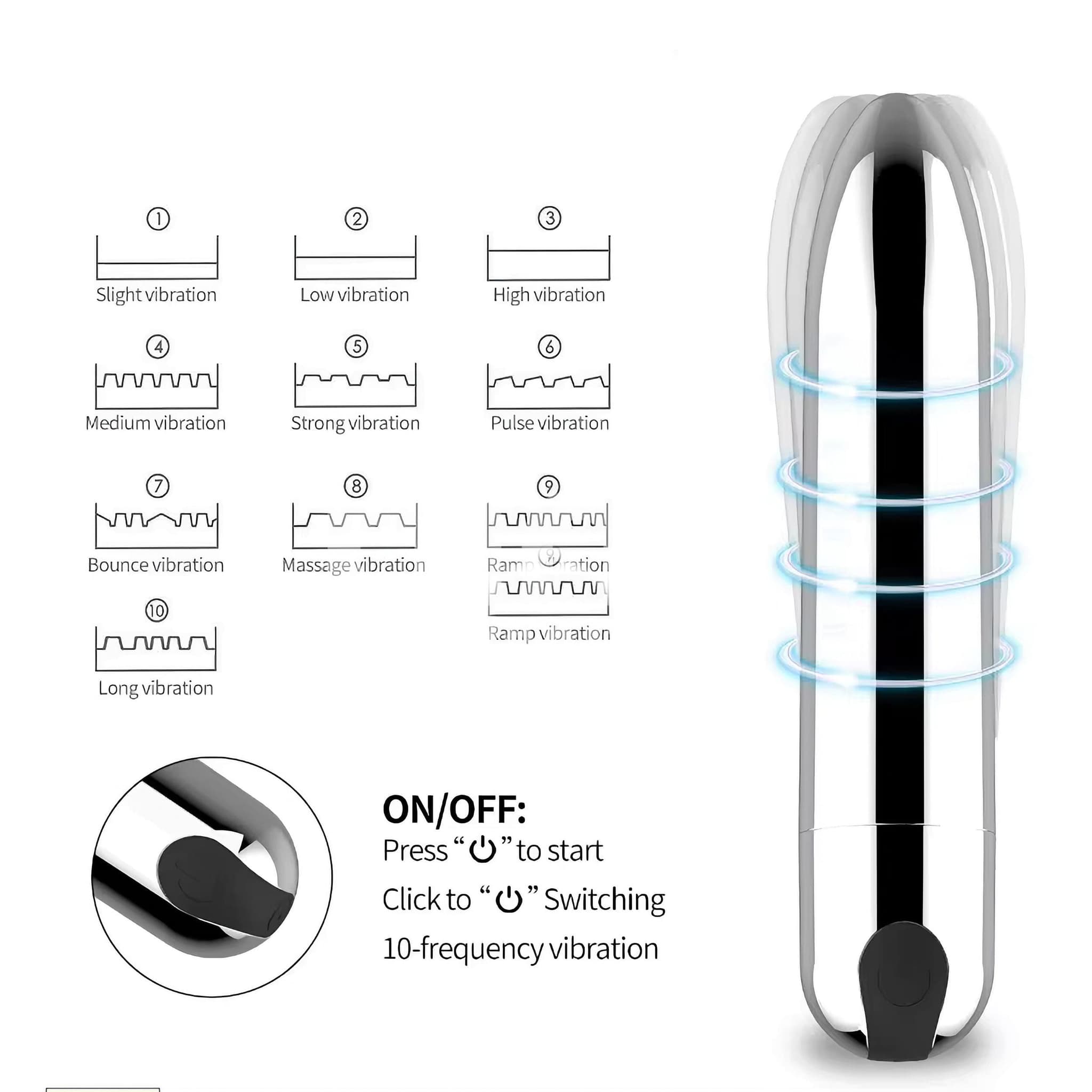 Bullet Vibrator (Silver) - 8.jpg