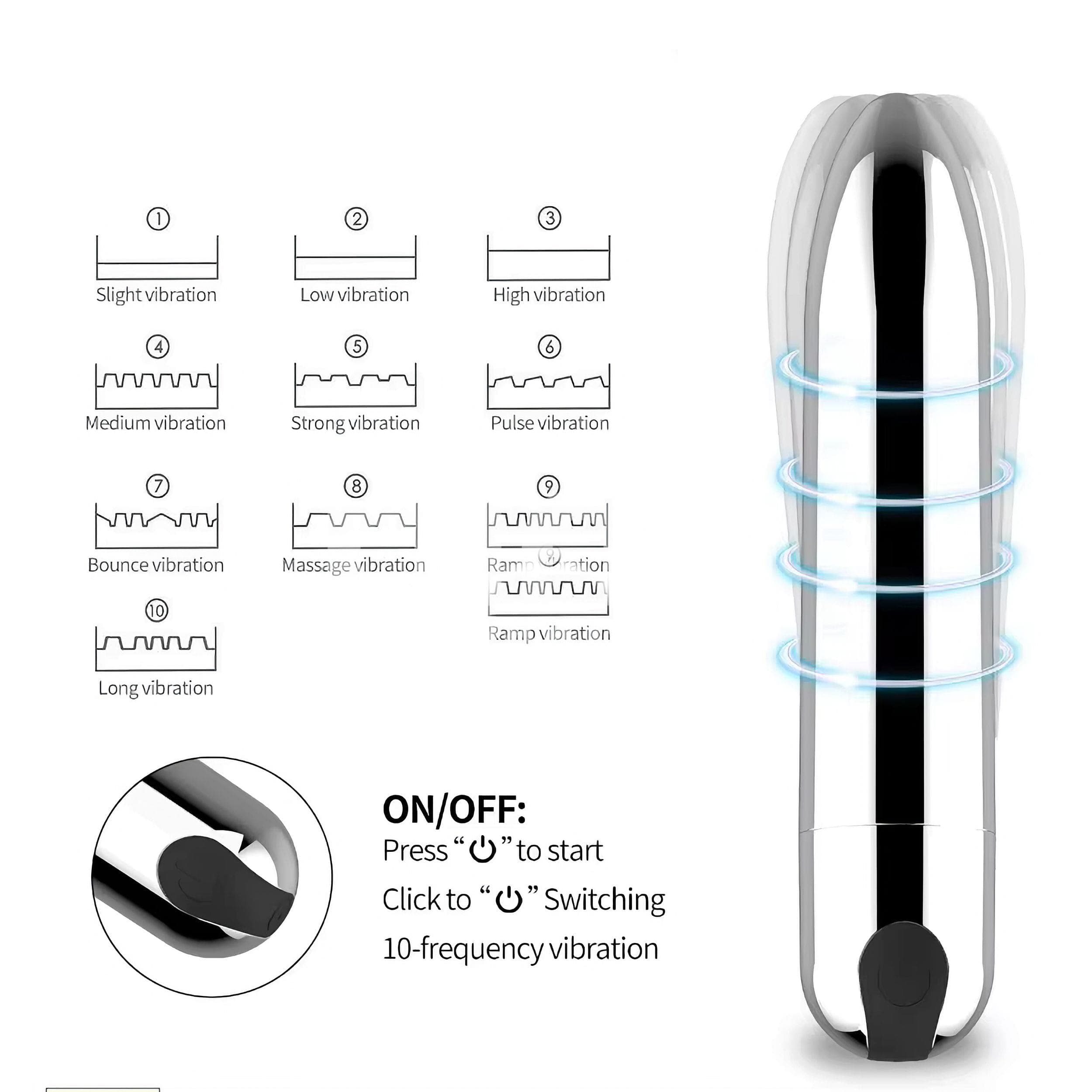 Bullet Vibrator (Silver) - 8.jpg