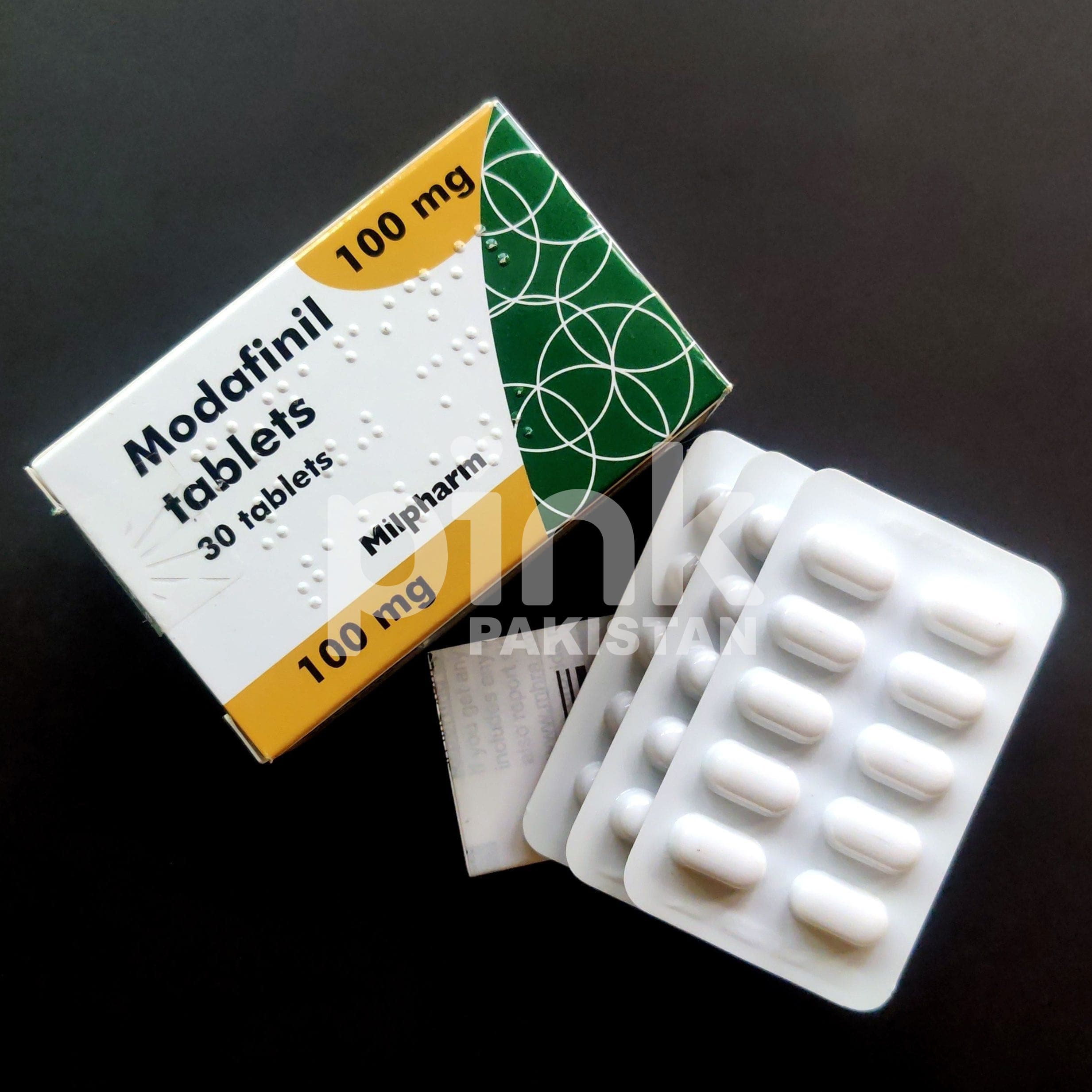 Milpharm Modafinil 100mg — product image 4 of 9